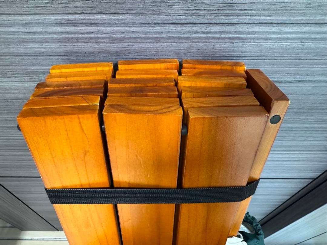 コールマン　ナチュラルウッドロールテーブル　クラシック　110 収納袋付き