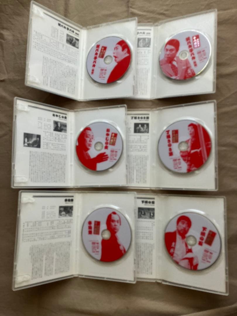 【DVD】藤山寛美 DVDセット壱 / 弐（ブックレット付）2箱のセットです