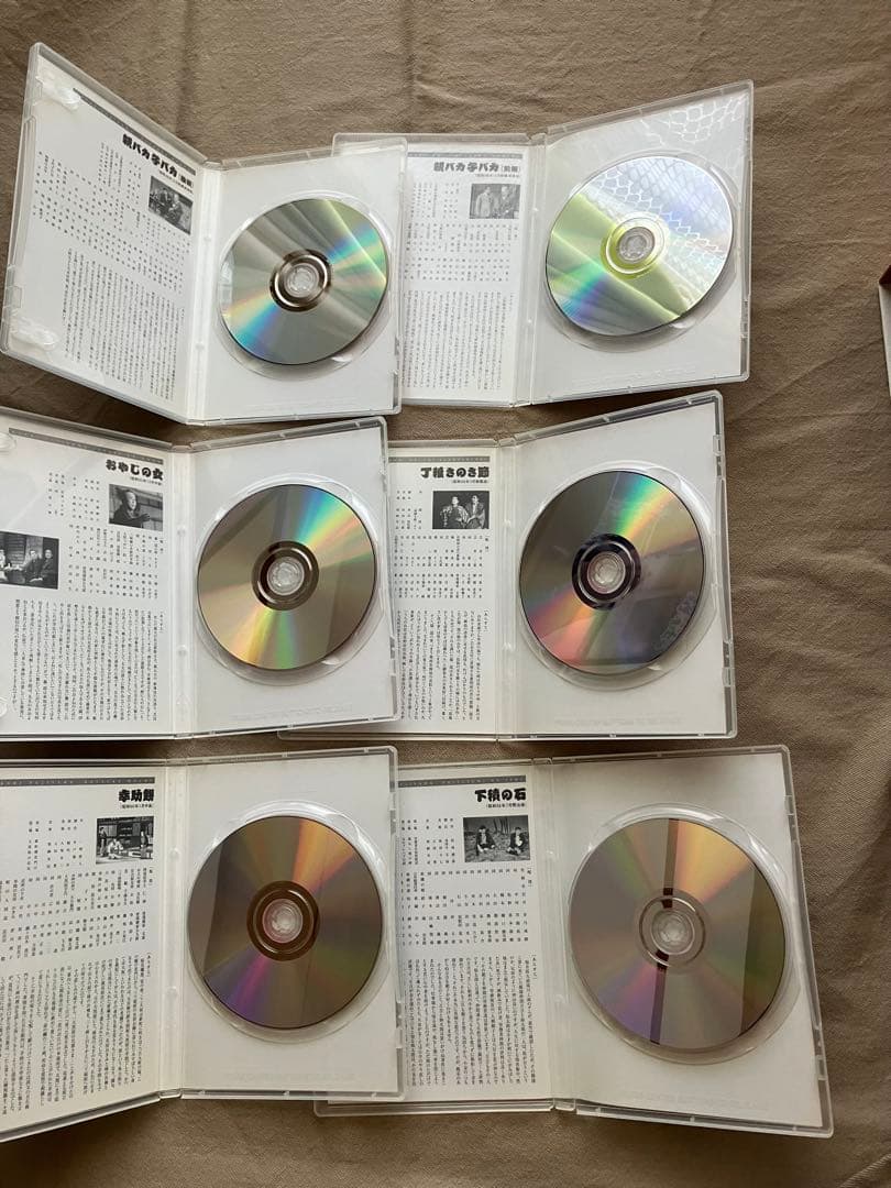 【DVD】藤山寛美 DVDセット壱 / 弐（ブックレット付）2箱のセットです