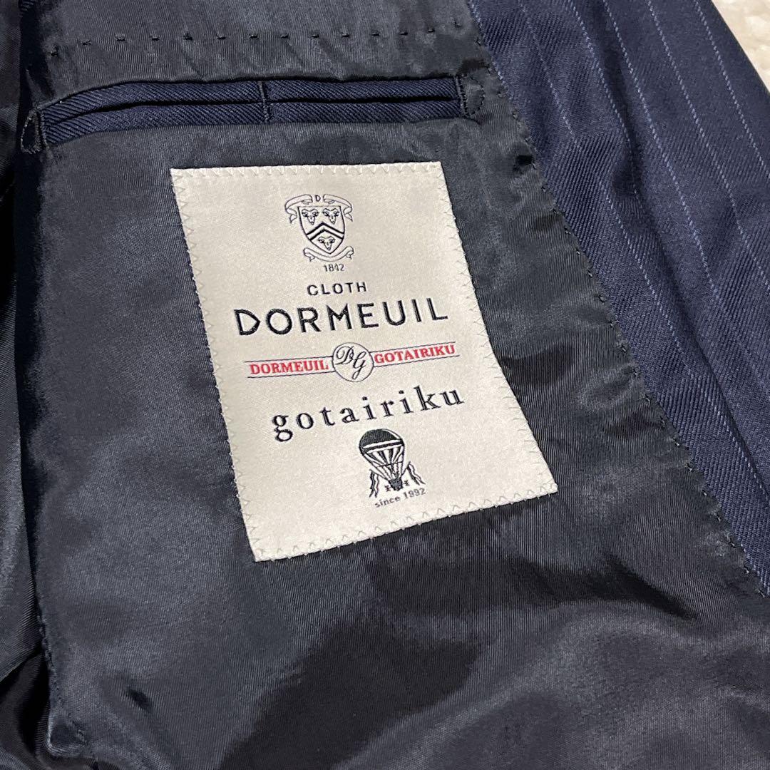 人気　五大陸　スーツ　セットアップ　ドーメル　光沢