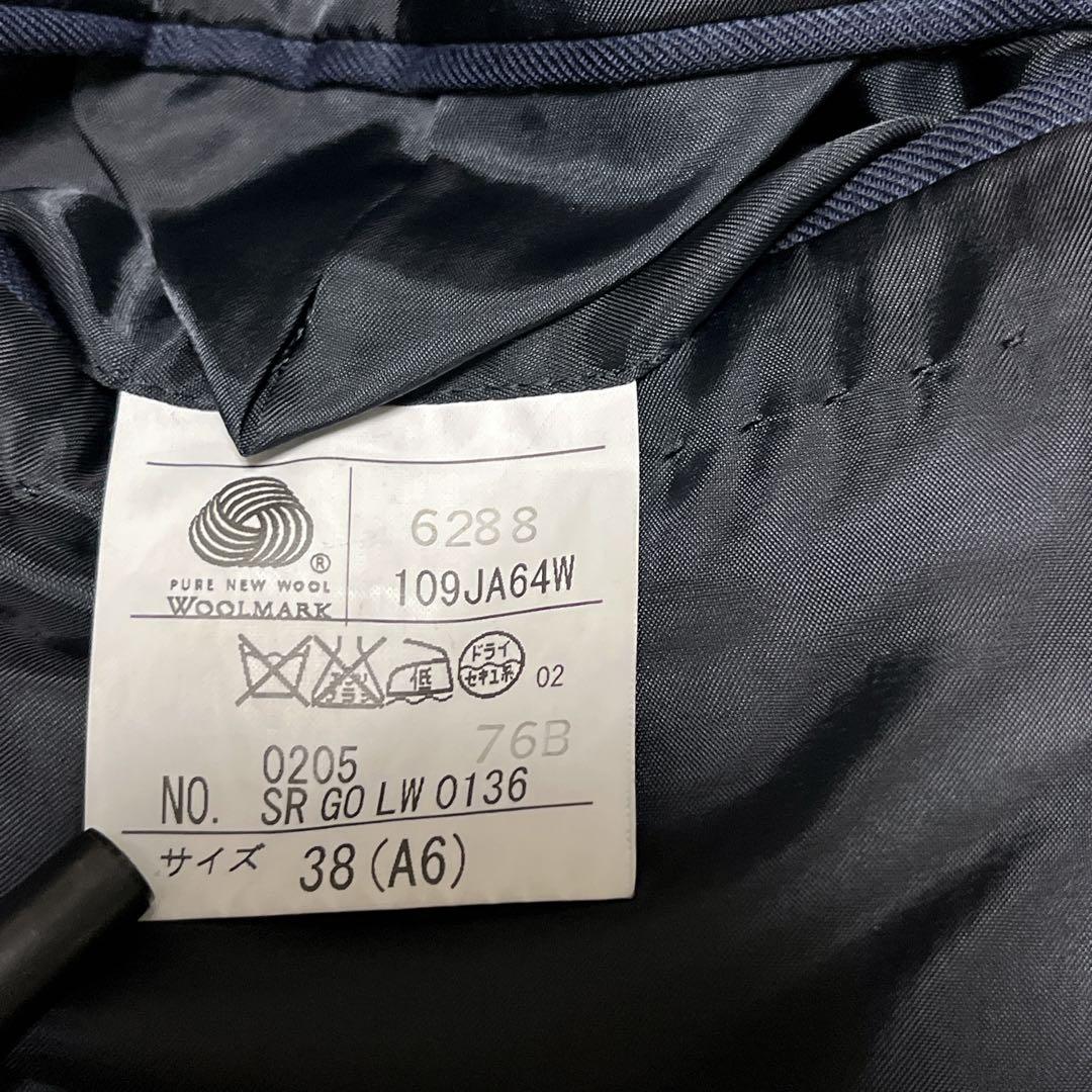 人気　五大陸　スーツ　セットアップ　ドーメル　光沢