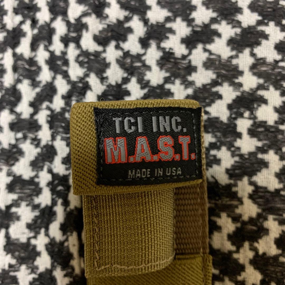 実物　TCI MAST ラジオアンテナリロケーションポーチ 新旧ロゴセット　レア