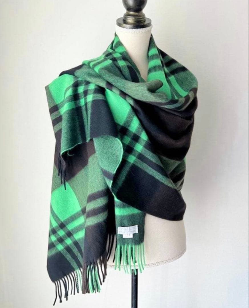 【ユナイテッドアローズ購入】Joshua Ellis カシミヤ100% ストール