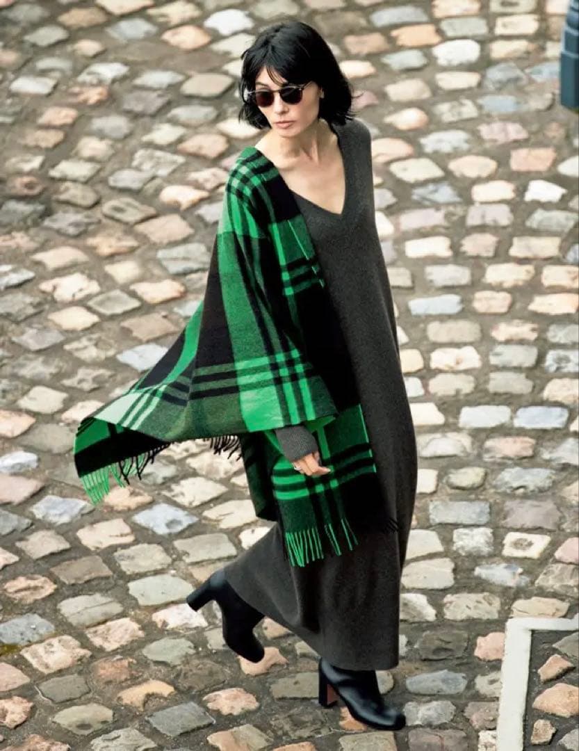 【ユナイテッドアローズ購入】Joshua Ellis カシミヤ100% ストール