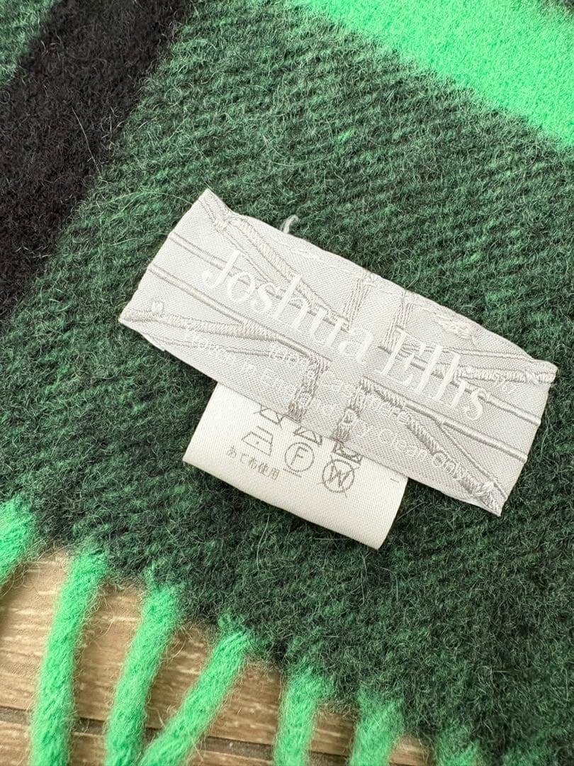 【ユナイテッドアローズ購入】Joshua Ellis カシミヤ100% ストール