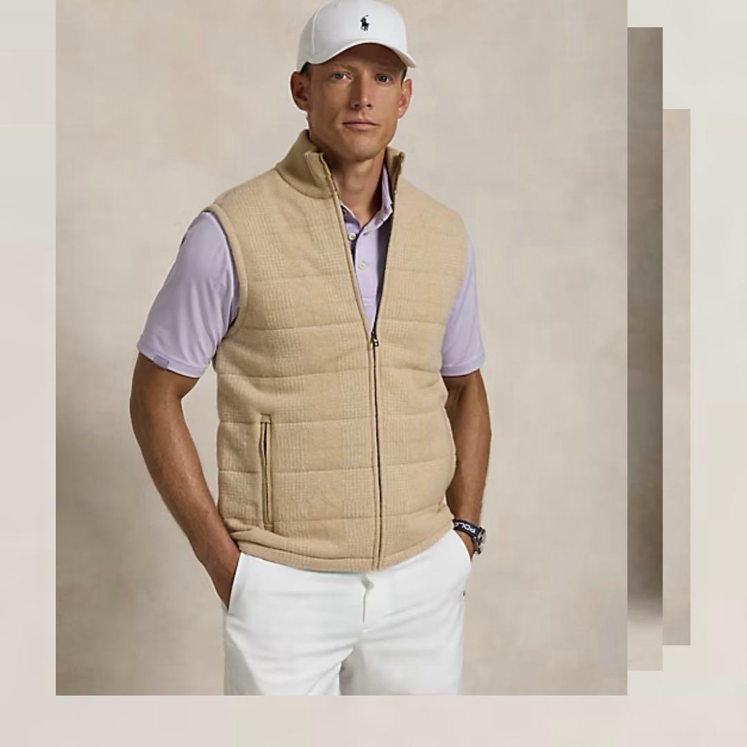 定価6万越え　RLX ダウンベスト ベスト ウール　新品未使用　ゴルフ