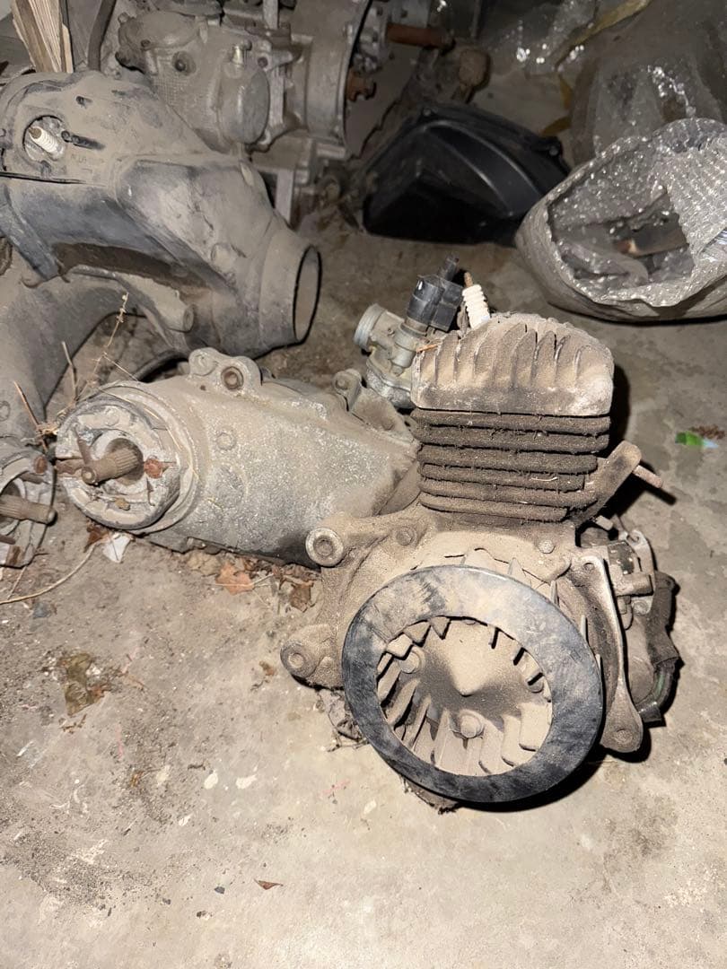 スーパーディオ　不動扱い　実働外し　エンジン　ファンカバー無し