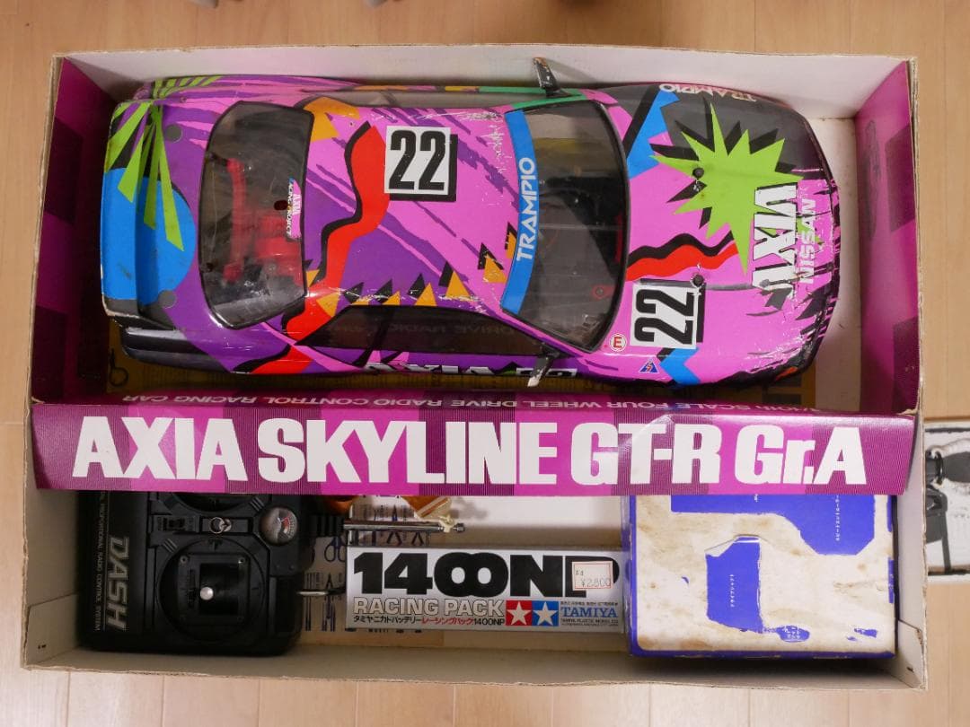 タミヤ AXIA SKYLINE GT-R Gr.A 1/10 電動ラジコンカー