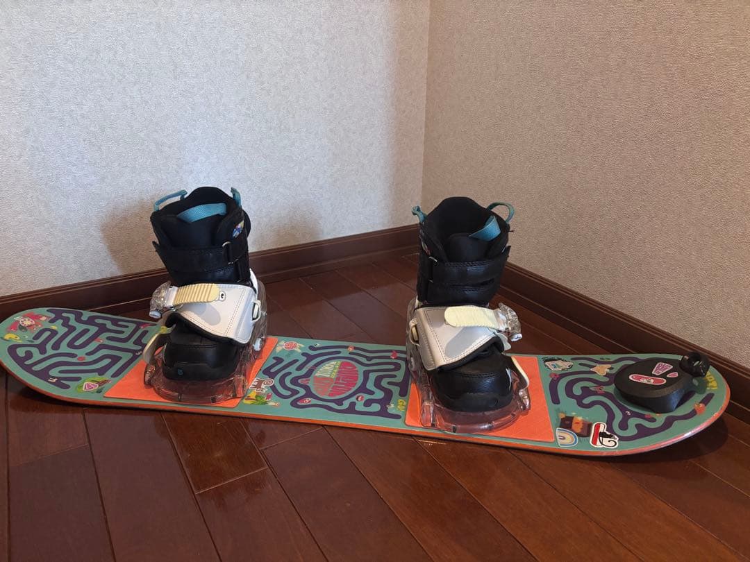 【ミックル】Burton スノーボード カラフルデザイン キッズ