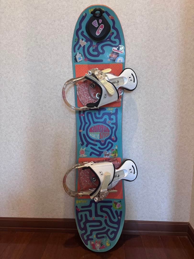 【ミックル】Burton スノーボード カラフルデザイン キッズ