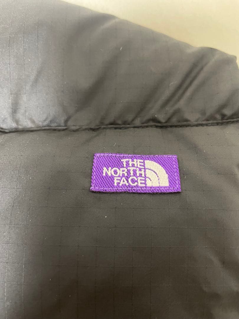 THE NORTH FACE パープルレーベル　ナナミカ　ブラックダウンマフラー