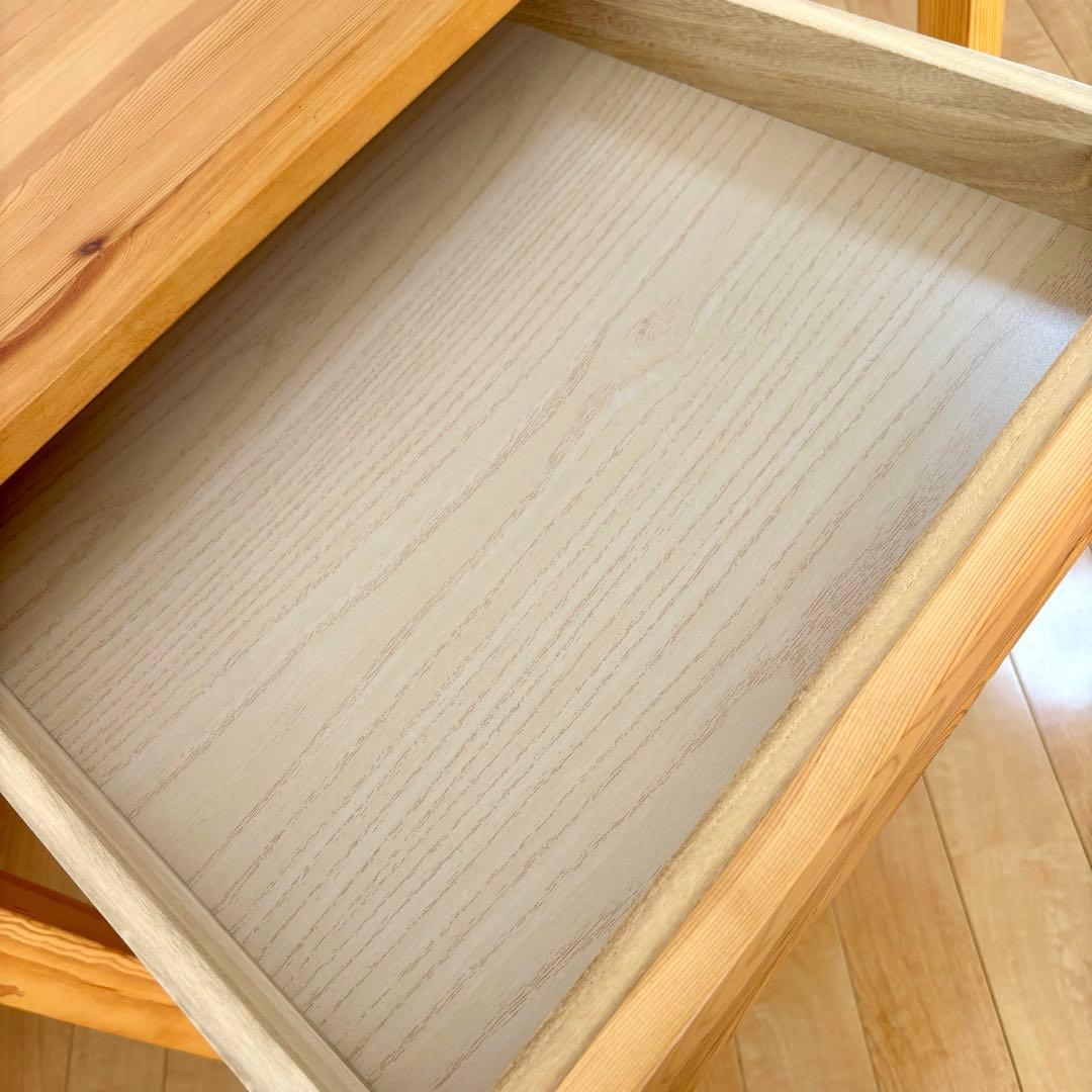 無印良品 木製デスク 学習机 パイン材