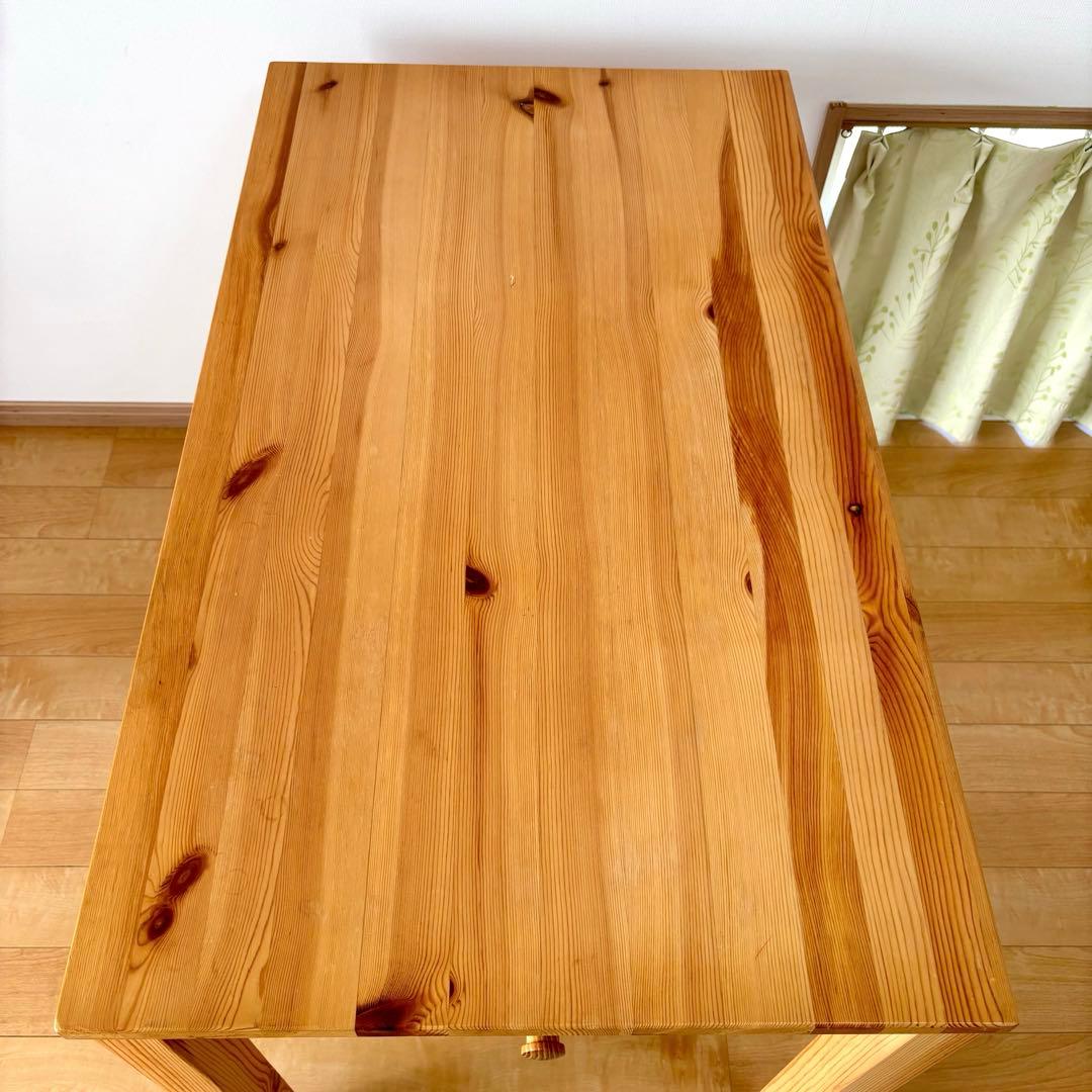 無印良品 木製デスク 学習机 パイン材