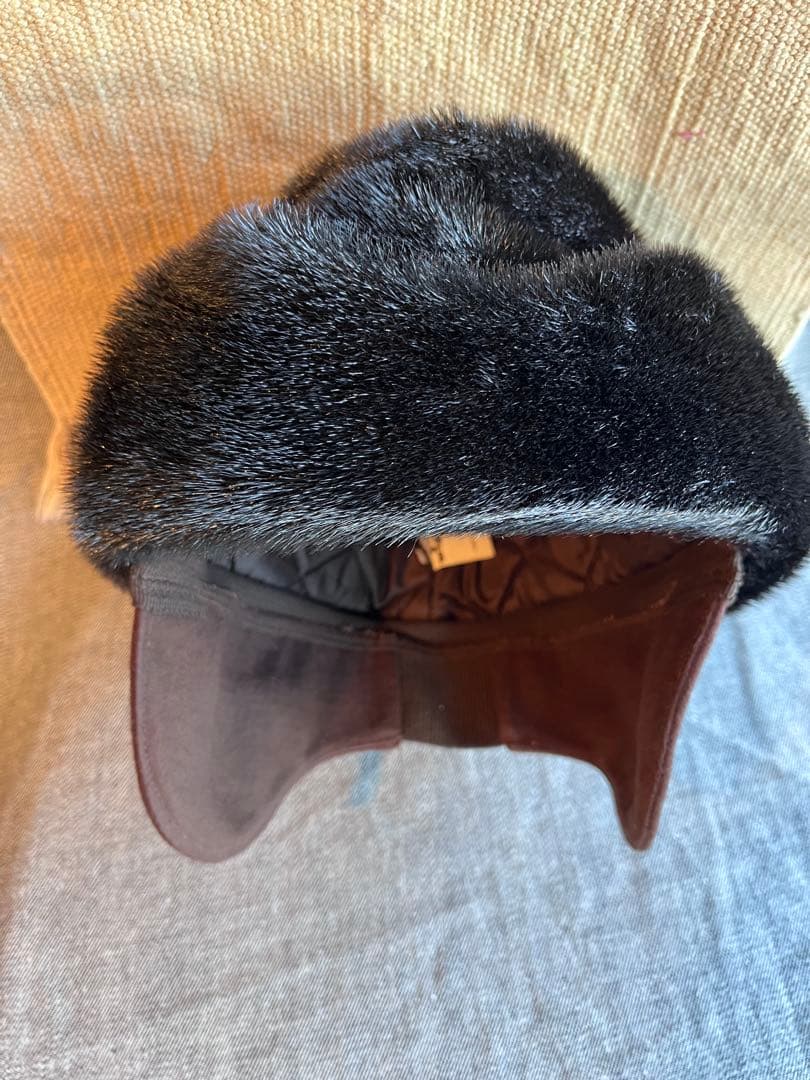 Wigens リアルファー ロシアンハット　アザラシ　スウェーデン製