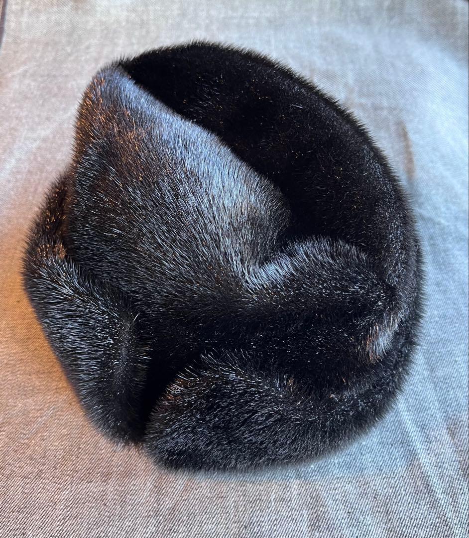 Wigens リアルファー ロシアンハット　アザラシ　スウェーデン製