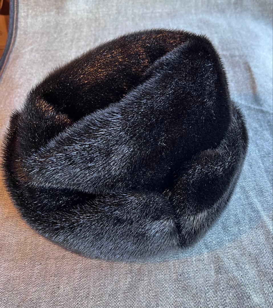 Wigens リアルファー ロシアンハット　アザラシ　スウェーデン製