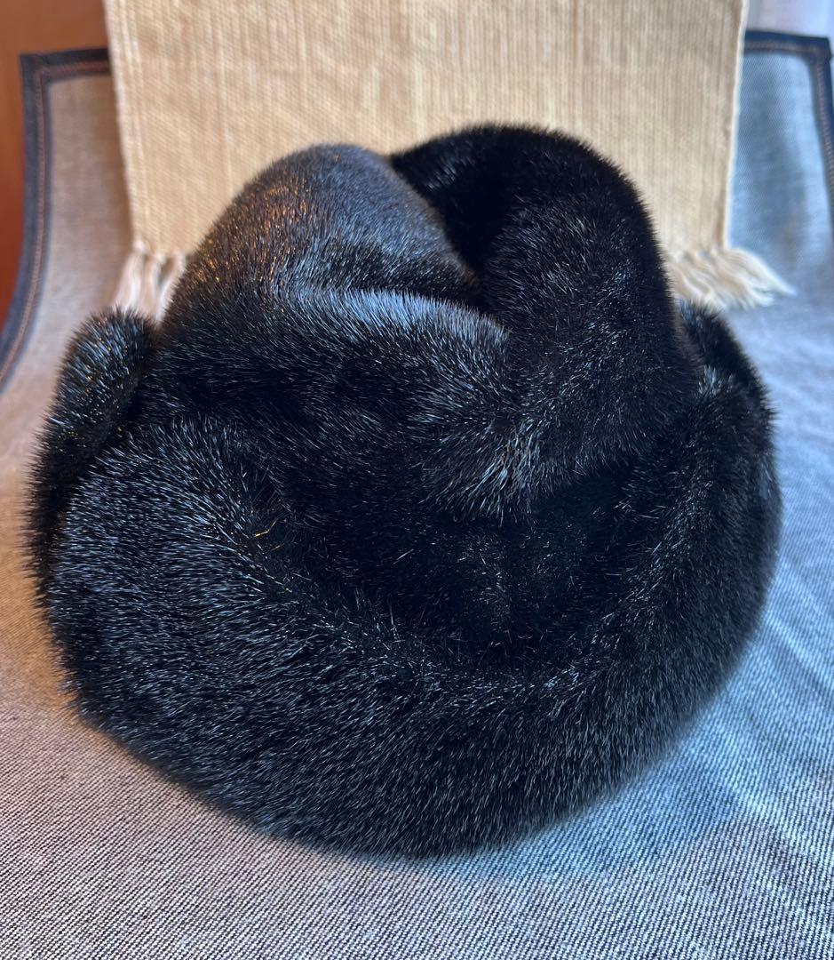 Wigens リアルファー ロシアンハット　アザラシ　スウェーデン製