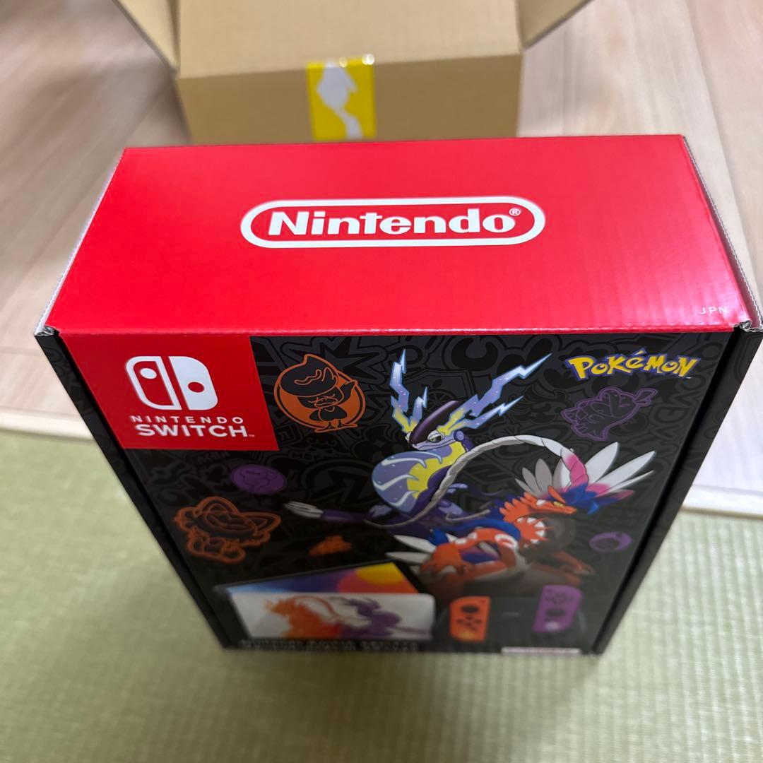 NintendoSwitch有機ELモデル スカーレットバイオレットエディション