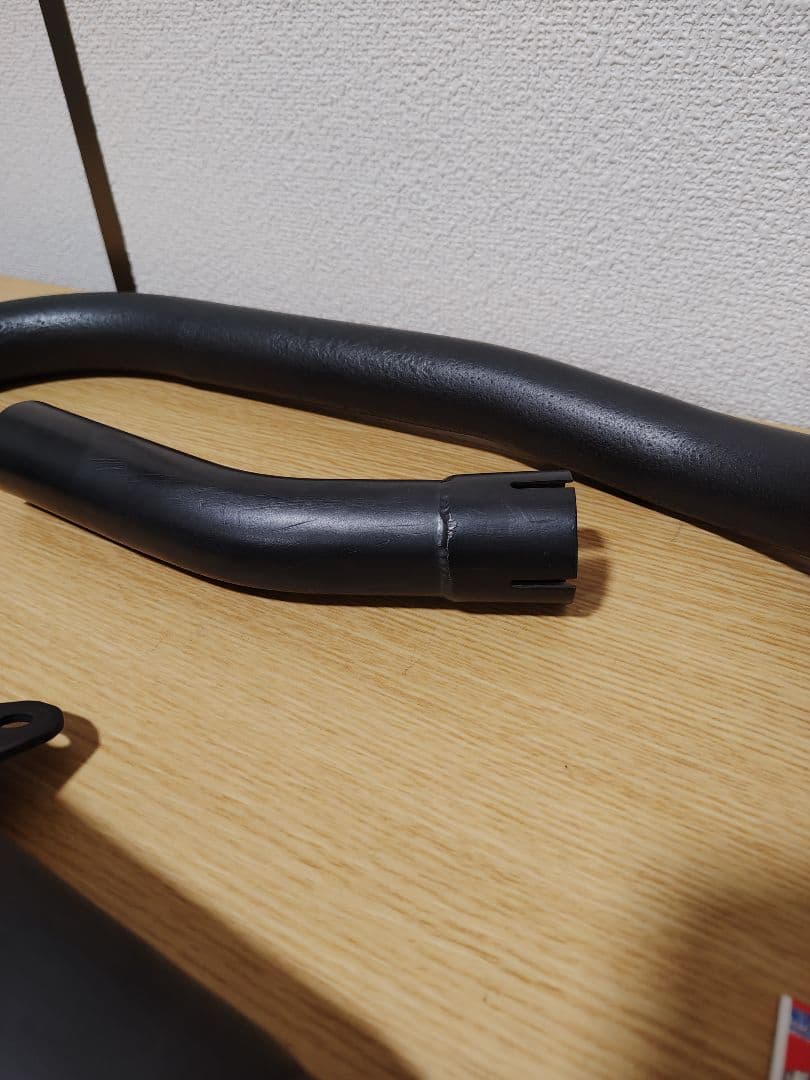 250TR用 ショートマフラー　フルエキ　ガスケット付き