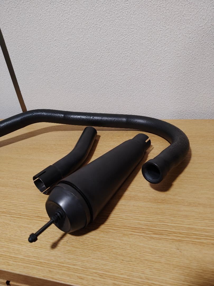 250TR用 ショートマフラー　フルエキ　ガスケット付き