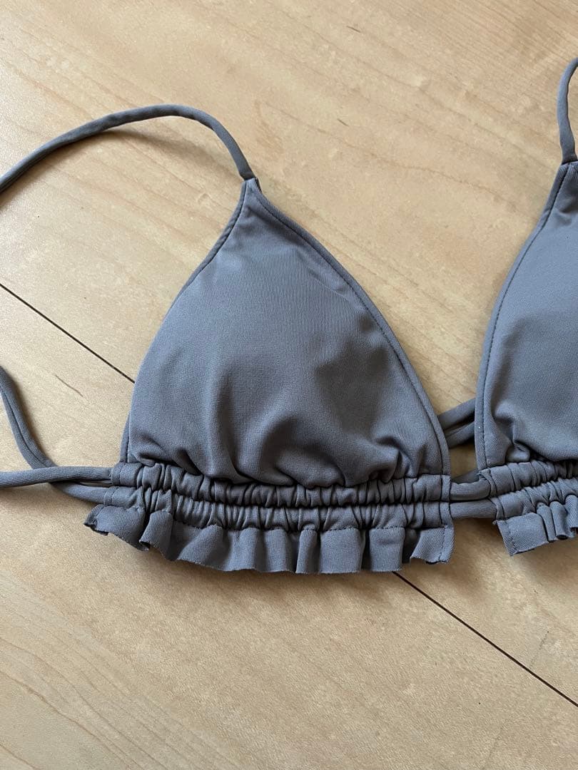 ALEXA STAM セパレート水着 ブラウン・ホワイト