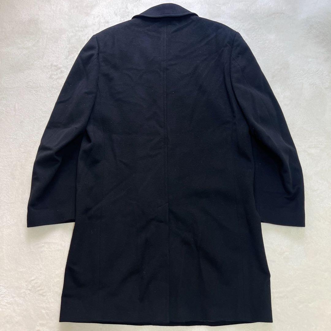 GUCCI グッチ　チェスターコート　カシミヤ混　ブラック　サイズ50