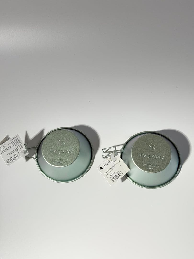 スノーピーク シェラカップ 2個セット 【FUKUYAMA限定】