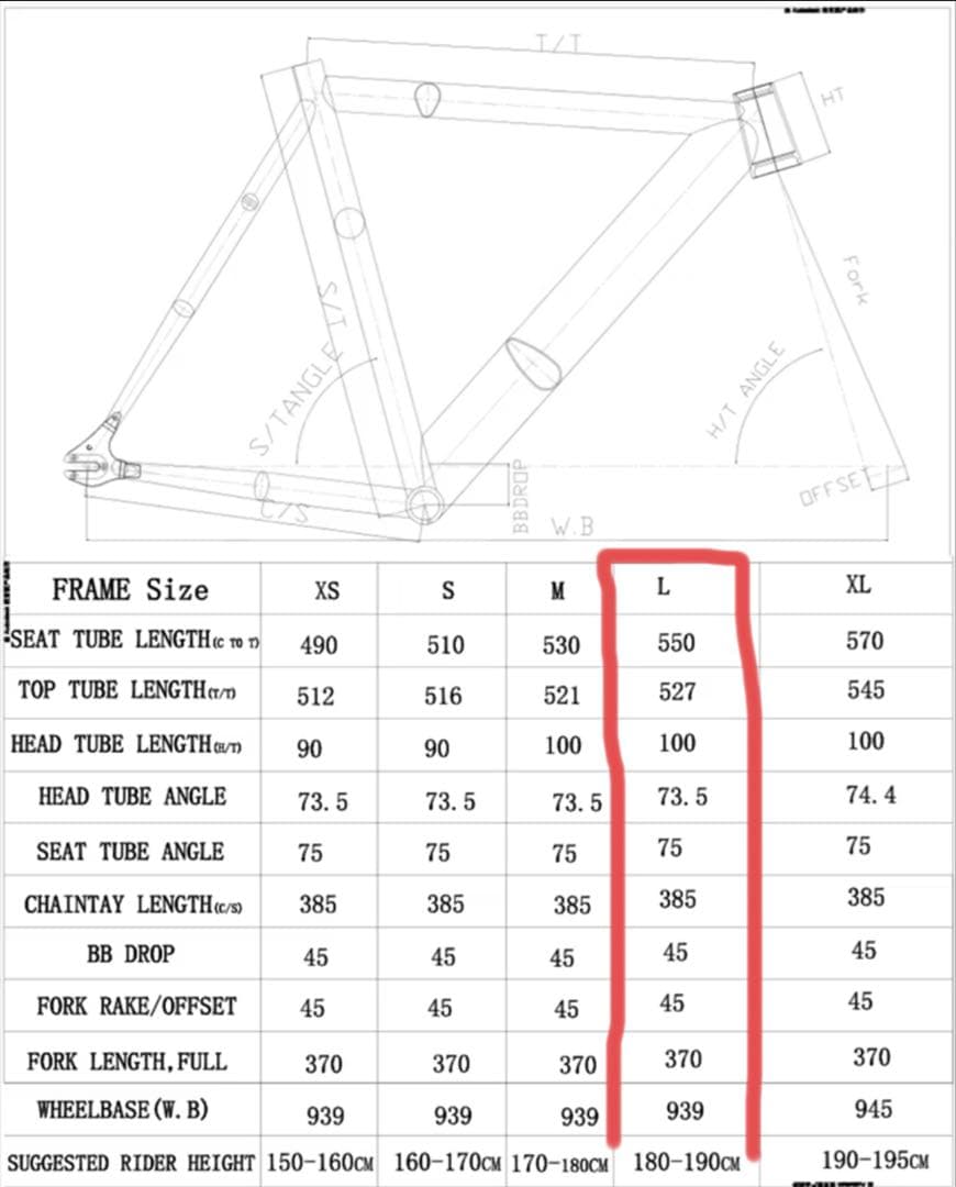 colossi low pro フレームセット