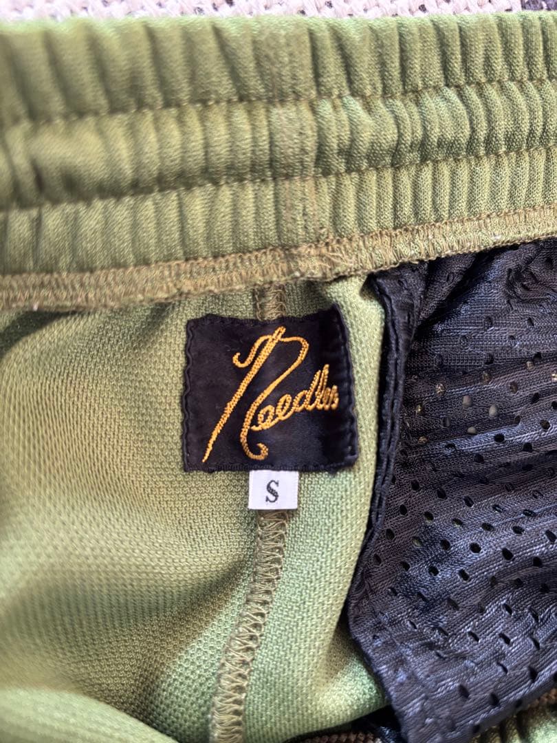 needles ニードルス トラックパンツ Sサイズ 緑 紫