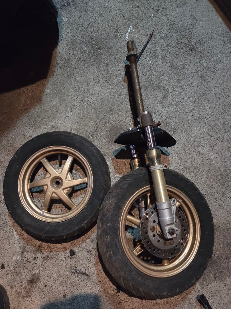 LIVE　DIO ZX 足周り　足回り