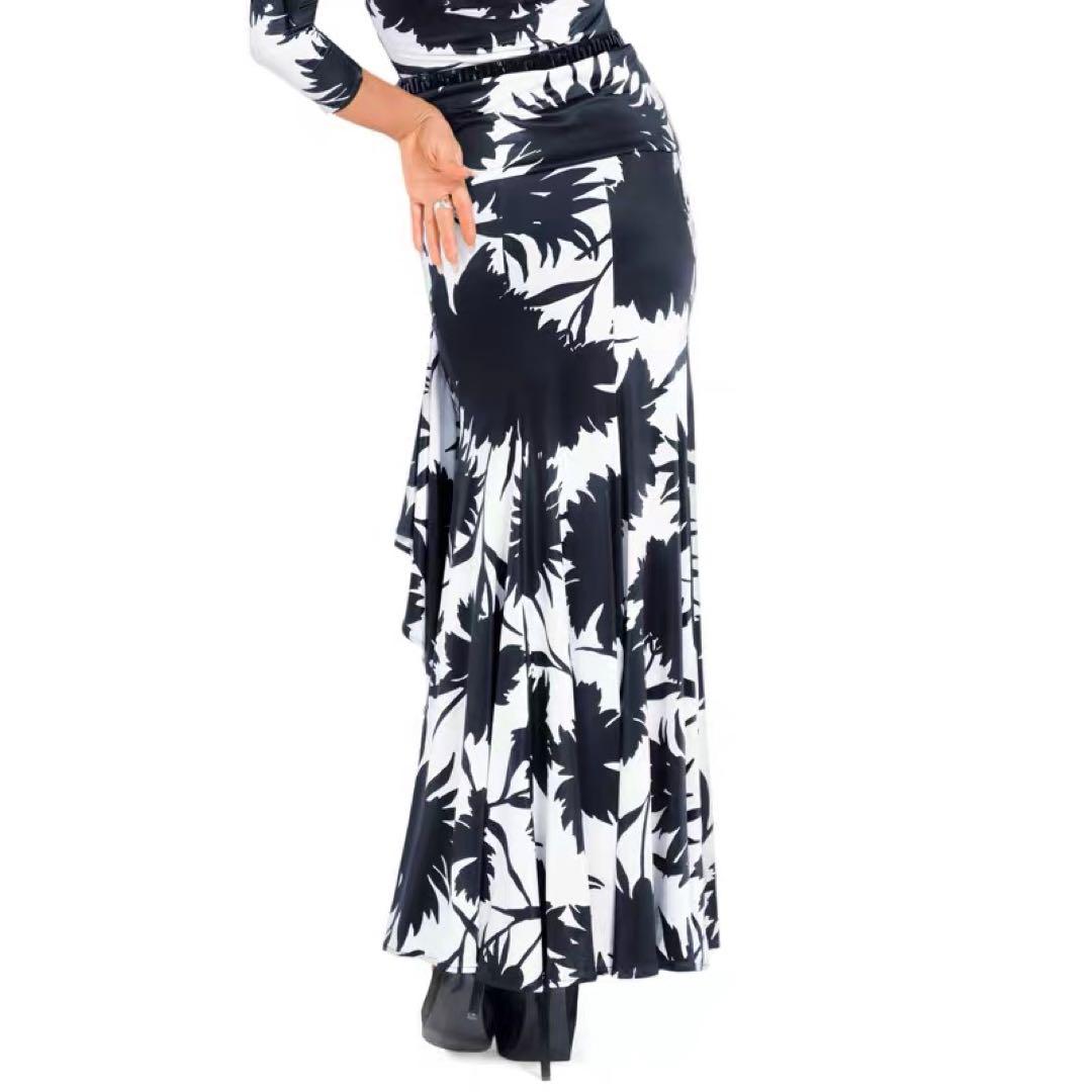 社交ダンス　衣装　ダンスドレス　ダンススカート ダンスウェア