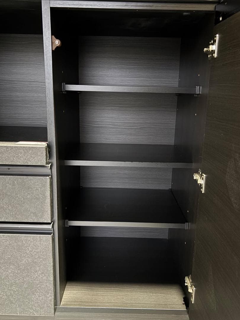 luckyNITORI ニトリ大人気 キッチンカウンター 石目柄幅90cm