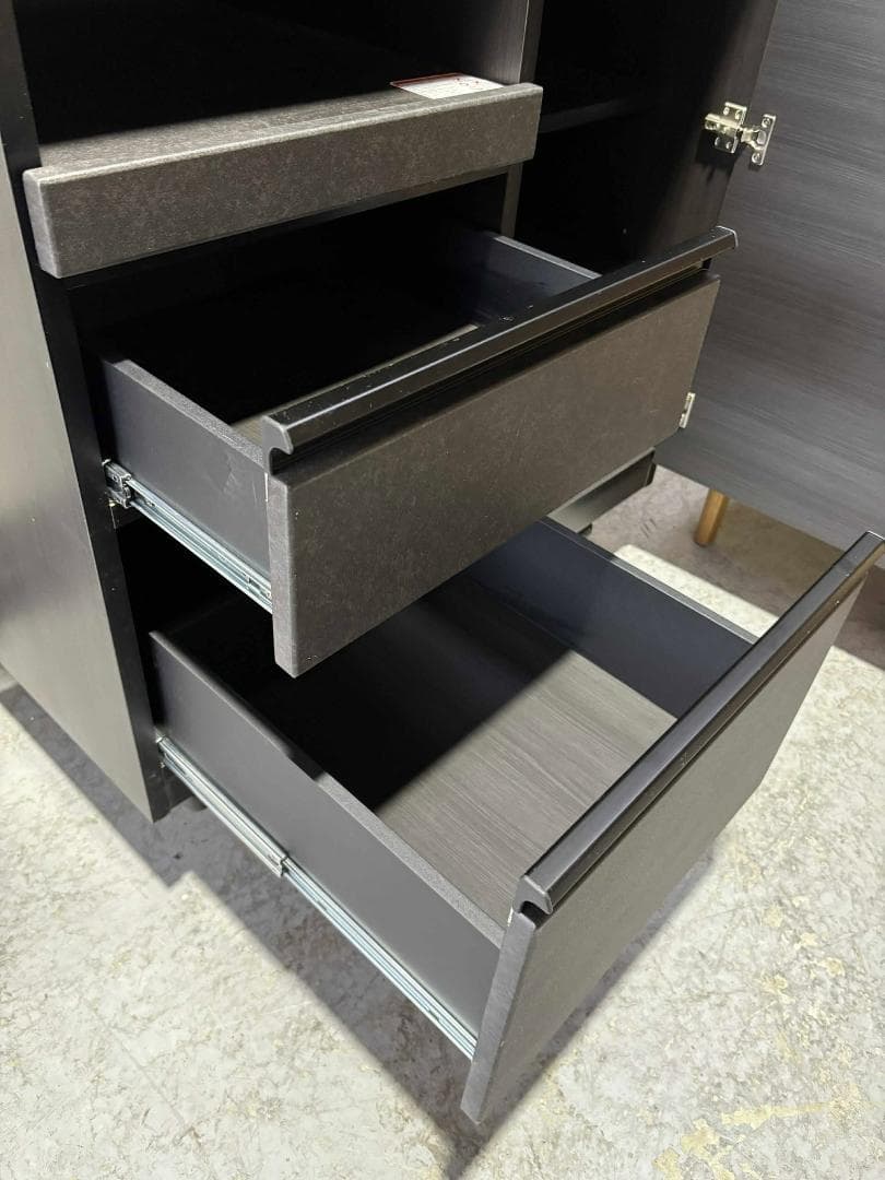 luckyNITORI ニトリ大人気 キッチンカウンター 石目柄幅90cm