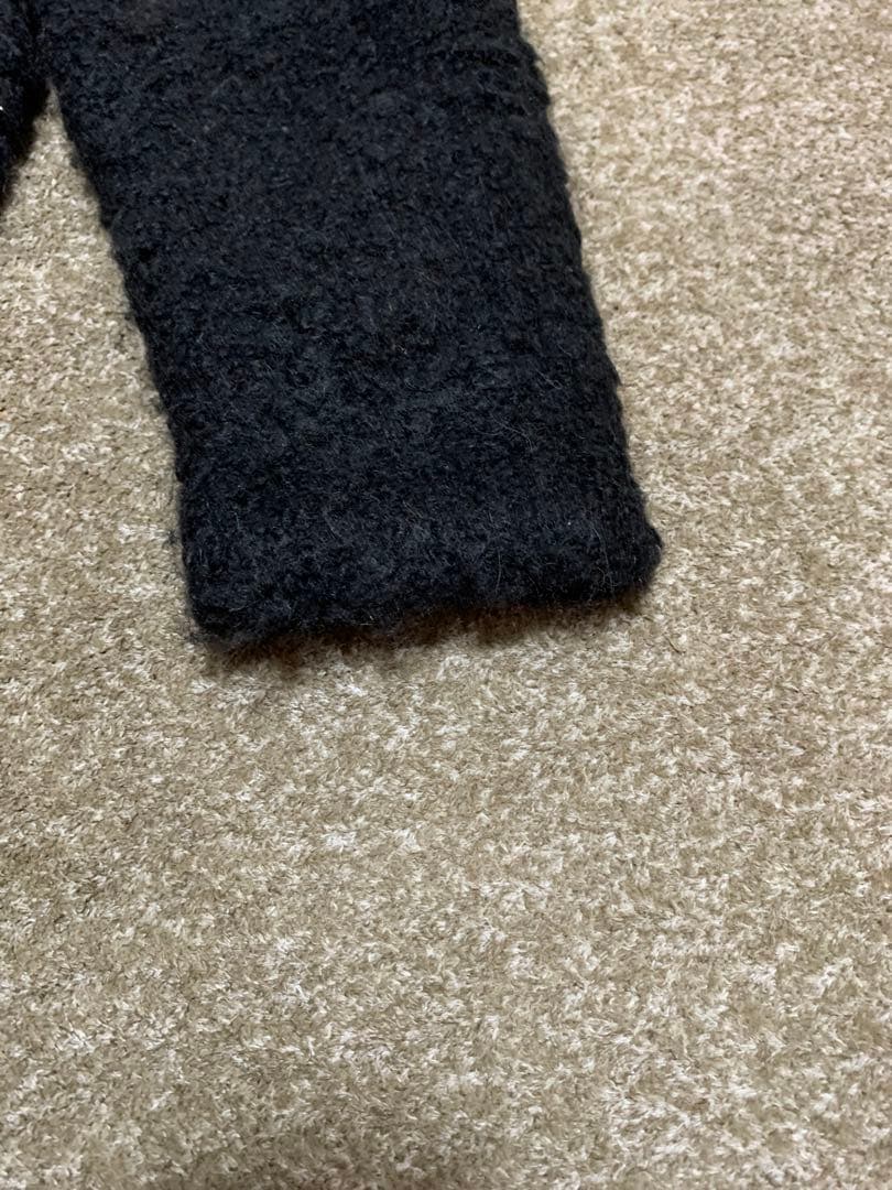 Deuxieme Classe Knit ニットジャケット　2025 黒