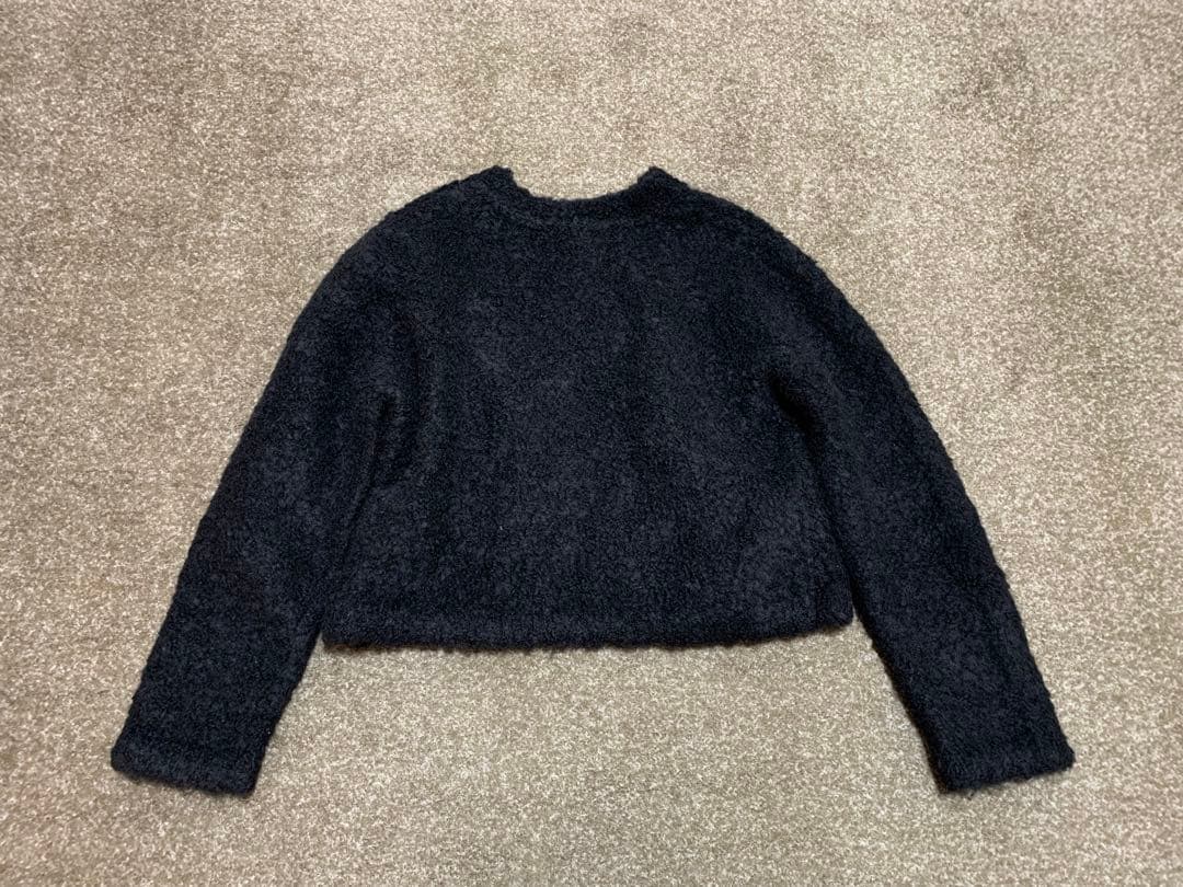 Deuxieme Classe Knit ニットジャケット　2025 黒