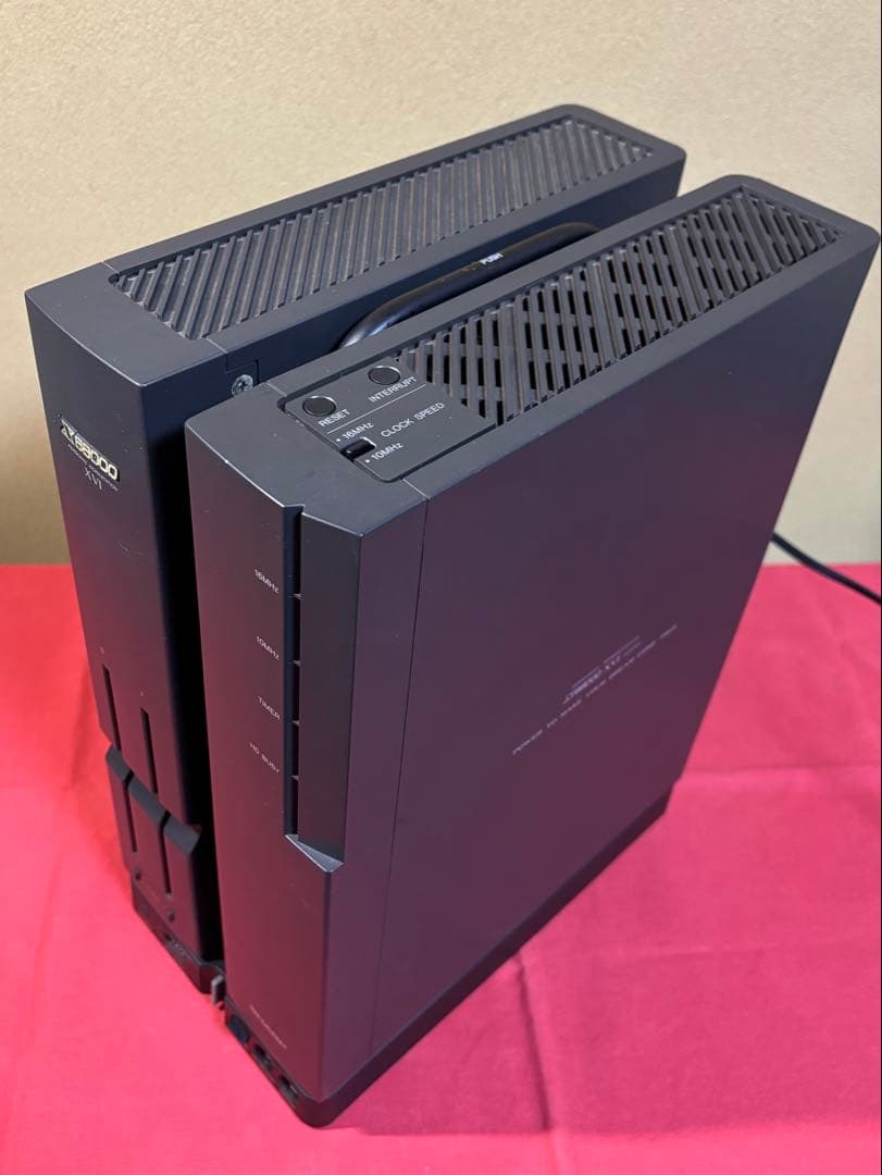 【ジャンク品】X68000 XVI (本体、キーボード、マウス)