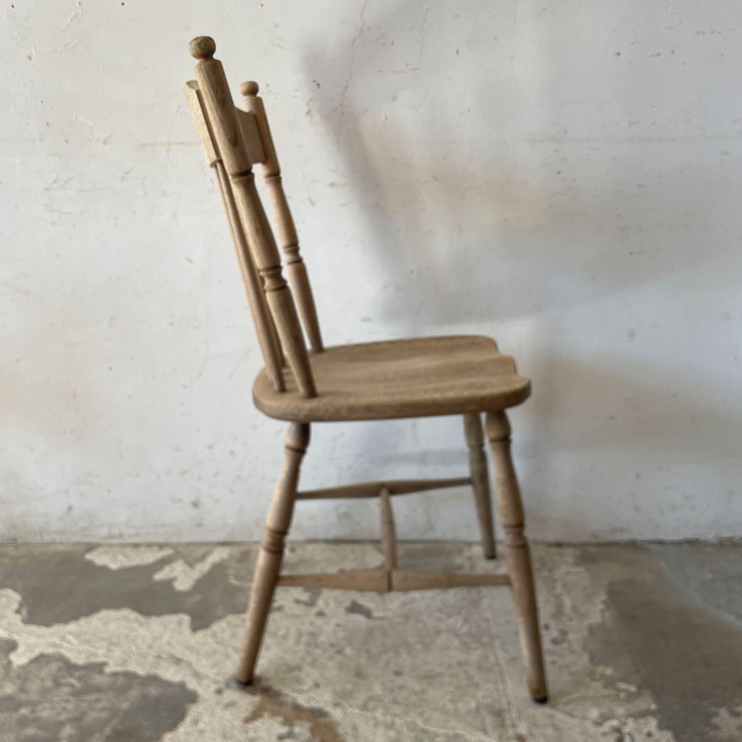 ビンテージ ダイニング カフェチェア 剥離