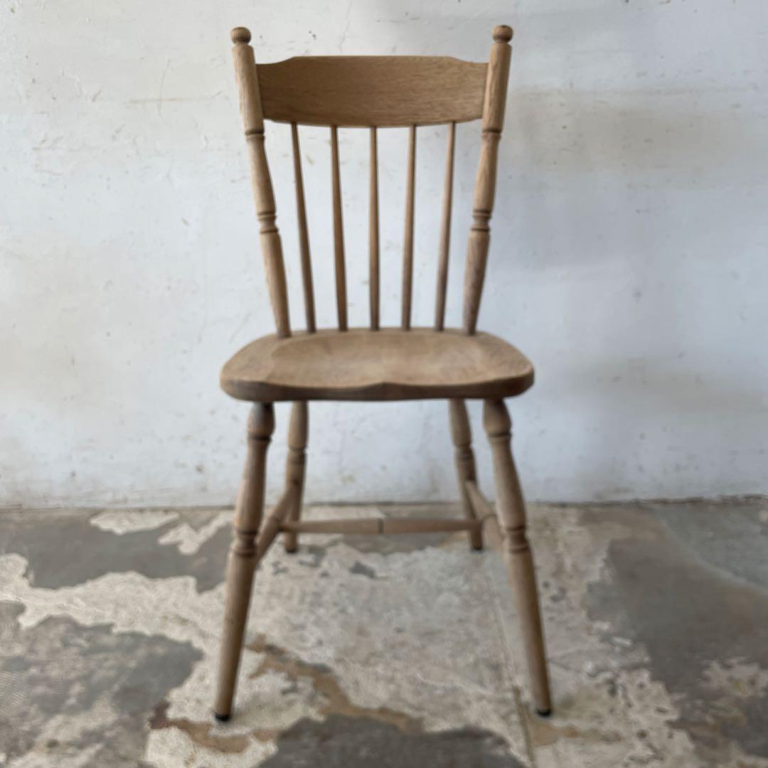 ビンテージ ダイニング カフェチェア 剥離