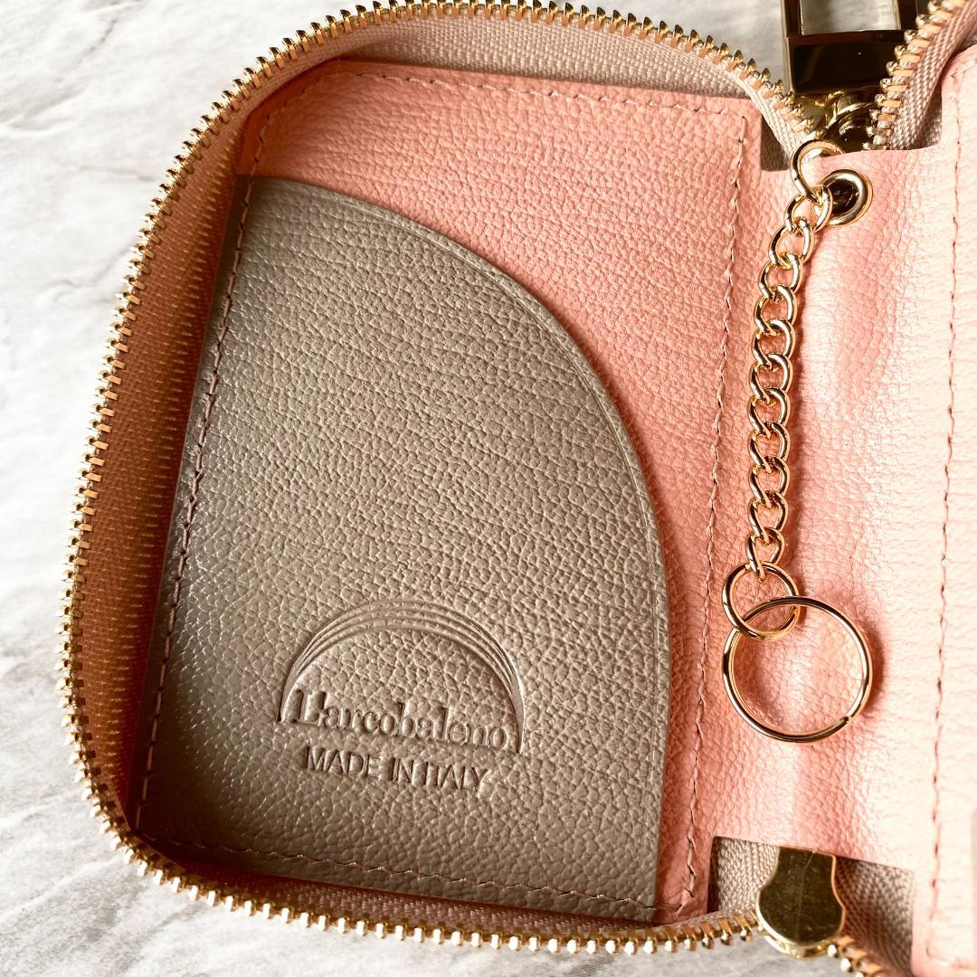 2295【新品 2.2万円】ラルコバレーノ★キーケース★レザー★レディース★