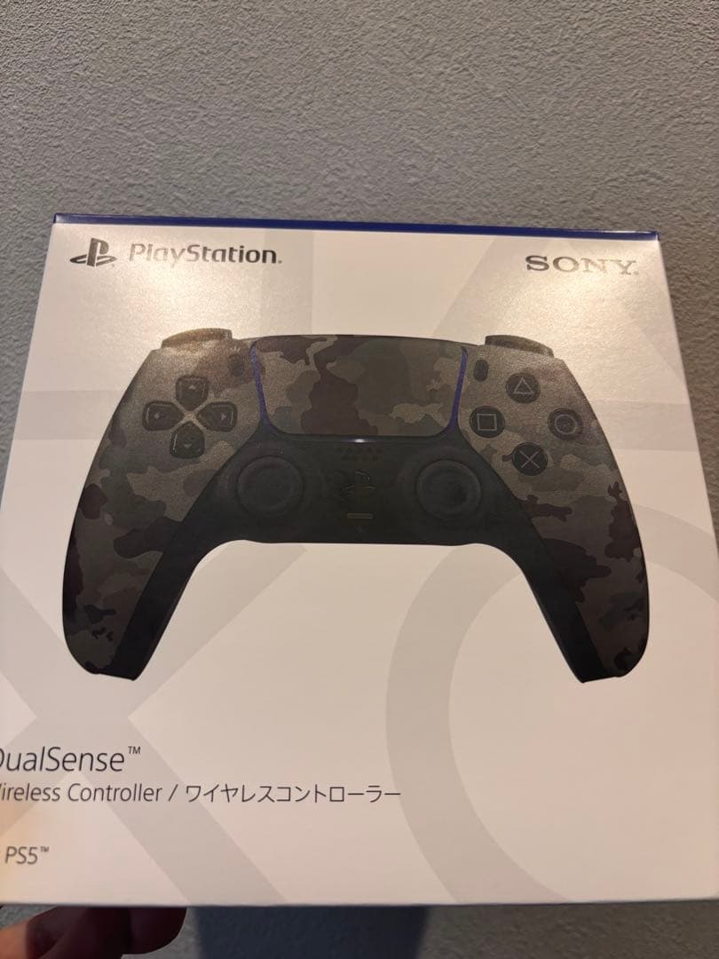 【ほぼ未使用】PS5 デュアルセンス ワイヤレスコントローラー カモフラージュ