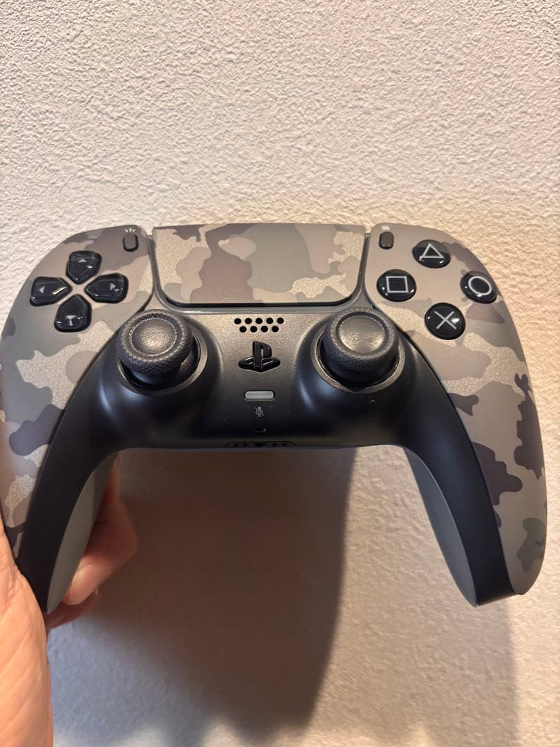 【ほぼ未使用】PS5 デュアルセンス ワイヤレスコントローラー カモフラージュ