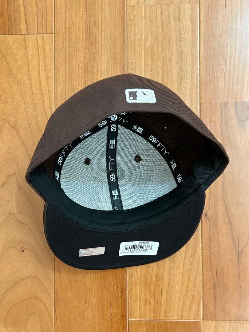 新品 パドレス2025ポストシーズン59FIFTY キャップ 7 3/8
