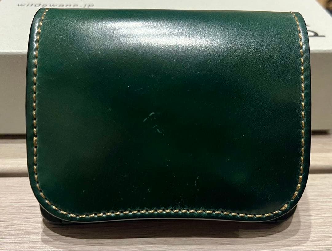 【美品】ワイルドスワンズ　WILDSWANS PALM パーム　シェルコードバン