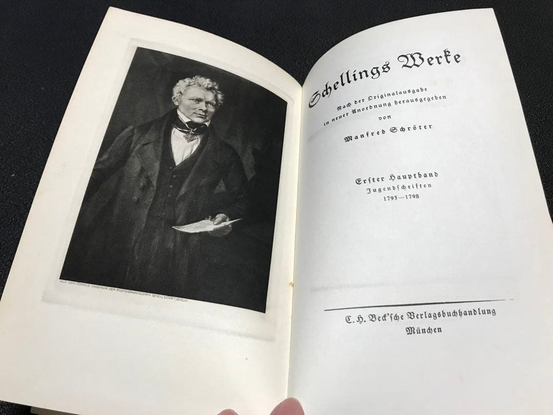 超レア洋書Schellings Werke. Nach der Original