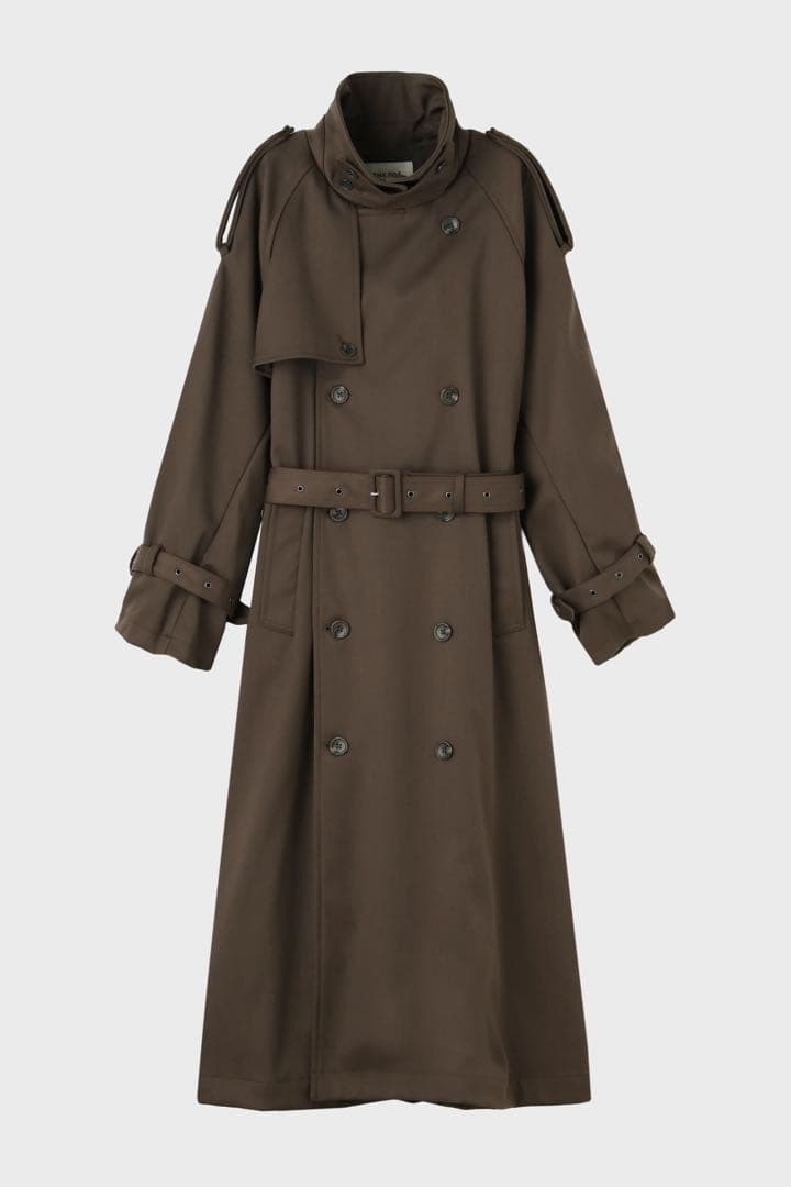 THE TOE ブラウン トレンチコート
