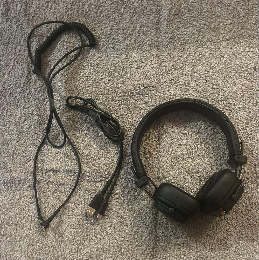 Marshall Major VIワイヤレスヘッドホン マーシャル 箱無し