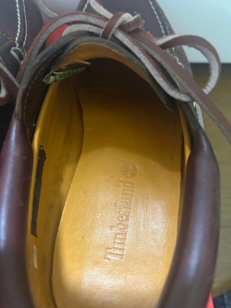 Timberland バーガンディ 3eye 26.5cm