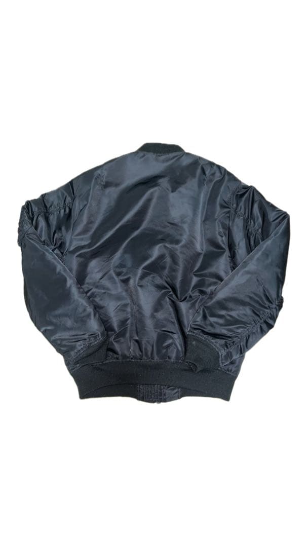 AVIREX MA1 フライトジャケット　ブラック　Lサイズ　美品