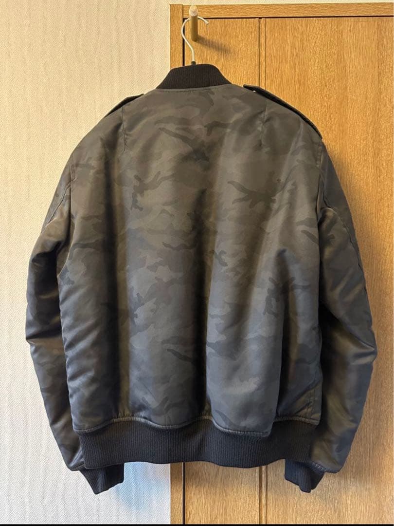 最低価格 SAINT LAURENT 16aw MA-1 カモフラ 44