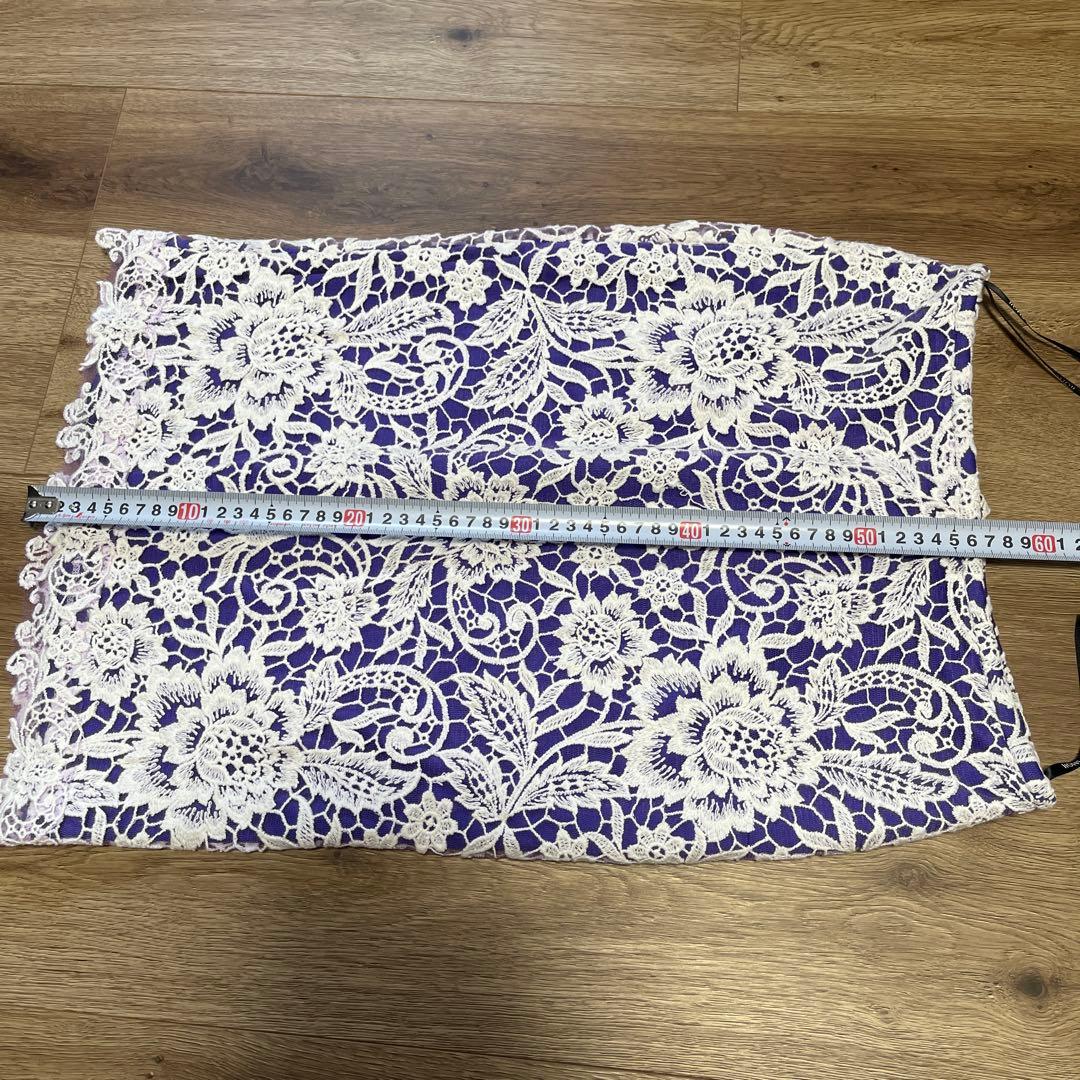 タダシショウジ ♡ツーピース レースが美しいドレス